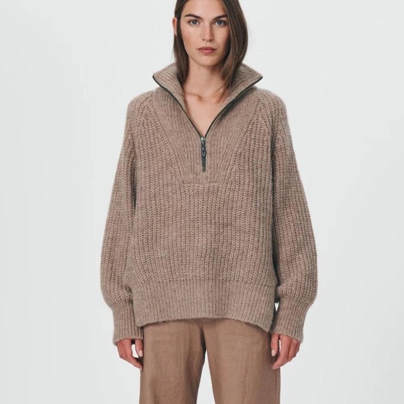 Rowie the Label Leo Knit Jumper Hazelnut - Picture 1 of 7